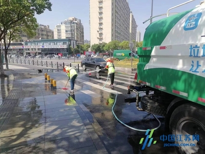 鹽南高新區城管局:精細化環衛保潔 助力文明城市創建