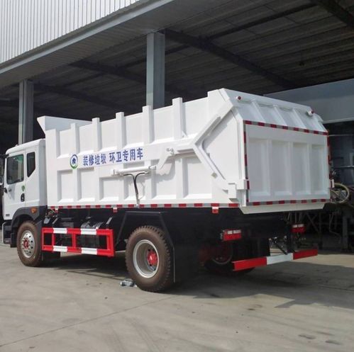 東風(fēng)d9對(duì)接垃圾車 12方裝修垃圾清運(yùn)車