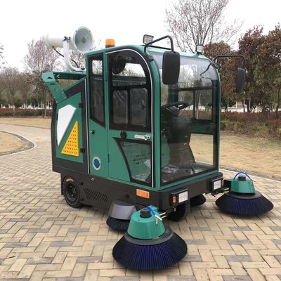 河源柳寶LB-2200駕駛式掃地車校園道路清掃車工業吸塵掃路機