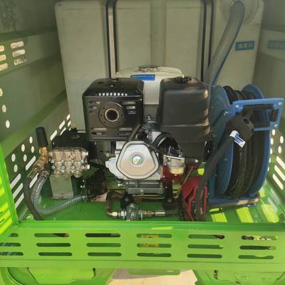 2方垃圾桶清洗車工廠用學校