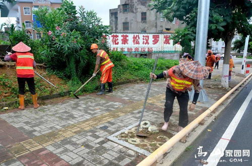 做好鄉鎮道路清潔,營造整潔暢通道路環境