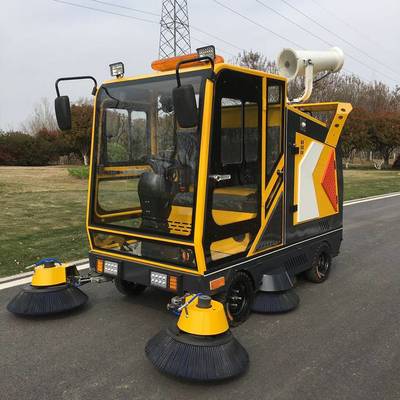 中禧 新能源全封閉道路清掃設備 電動四輪掃地車ZX-ZL4